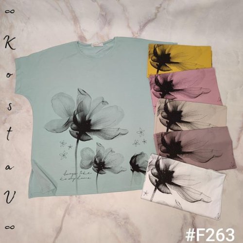 Футболка Kosta (54-60) F263 mix (лето) Kosta F263 mix