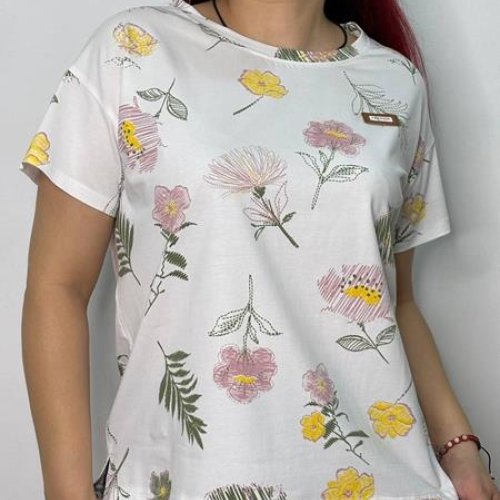 Футболка Kosta (42-48) KS551 white (лето) Kosta KS551 white