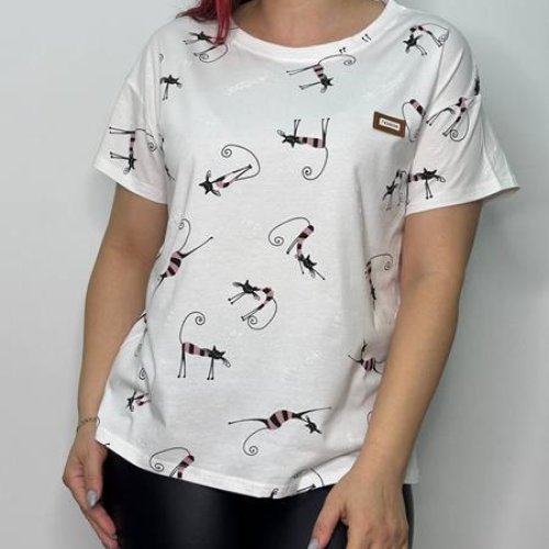 Футболка Kosta (42-48) KS586 white (лето) Kosta KS586 white