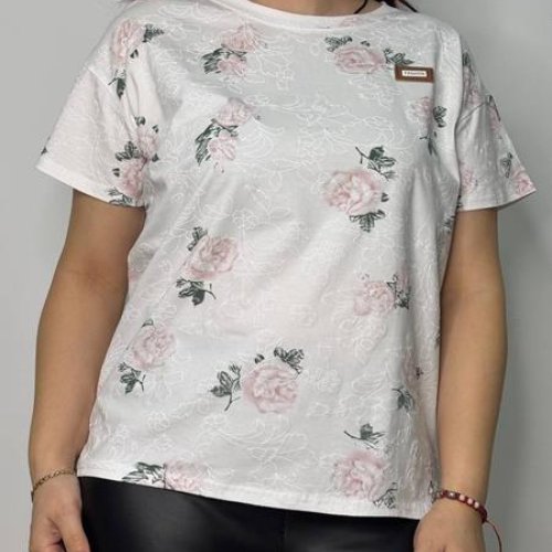 Футболка Kosta (42-48) KS595 white (лето) Kosta KS595 white