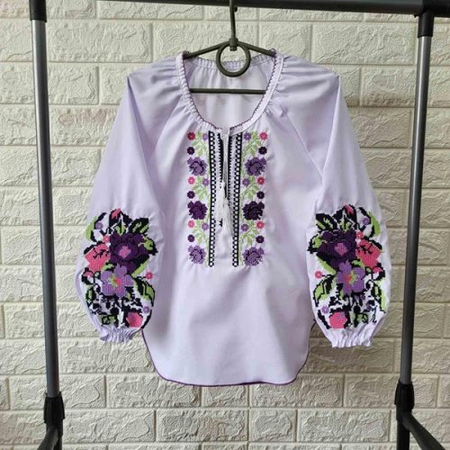 Вышиванка Proschenko (6-9) PR261 white (деми) Proschenko PR261 white