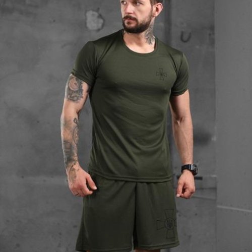 Костюм Madoka (M-3XL) 889 khaki (лето) Madoka 889 khaki