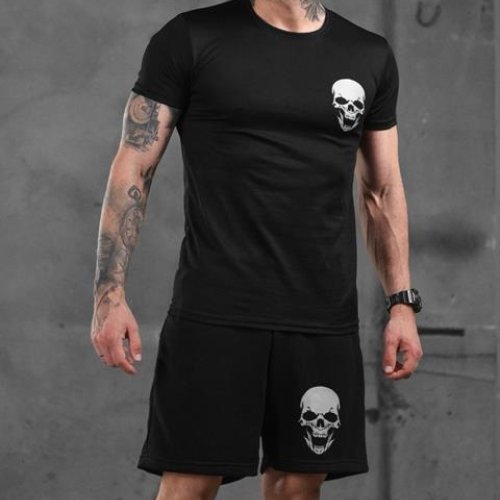 Костюм Madoka (M-3XL) 893 black (лето) Madoka 893 black