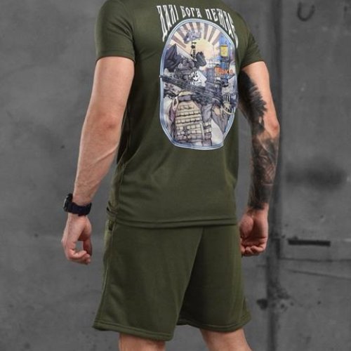Костюм Madoka (M-3XL) 894 khaki (лето) Madoka 894 khaki