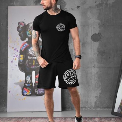 Костюм Madoka (M-3XL) 895 black (лето) Madoka 895 black