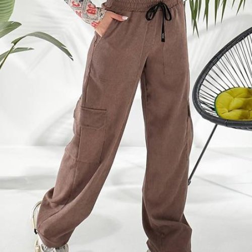 Штаны спорт WideRange (42-48) 706 brown (деми) WideRange 706 brown