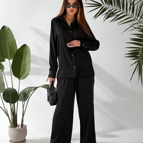 Костюм WideRange (42-56) 865-2 black (лето) WideRange 865-2 black