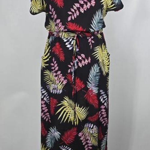 Платье Bugrova (50-60) B59 black (лето) Bugrova B59 black