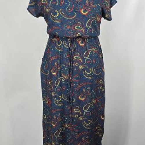 Платье Bugrova (50-60) B69 blue (лето) Bugrova B69 blue