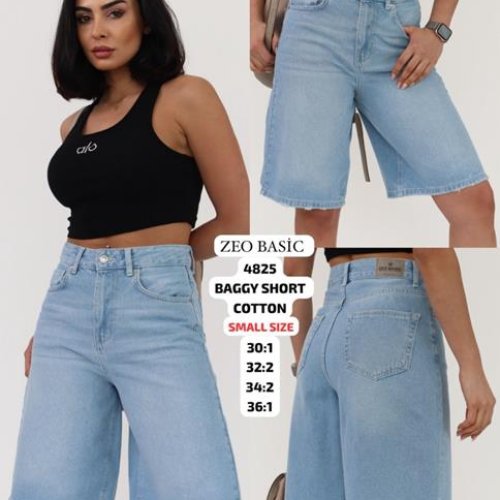 Шорты Jeans Style (30-36) 4825 l.blue (лето) Jeans Style 4825 l.blue