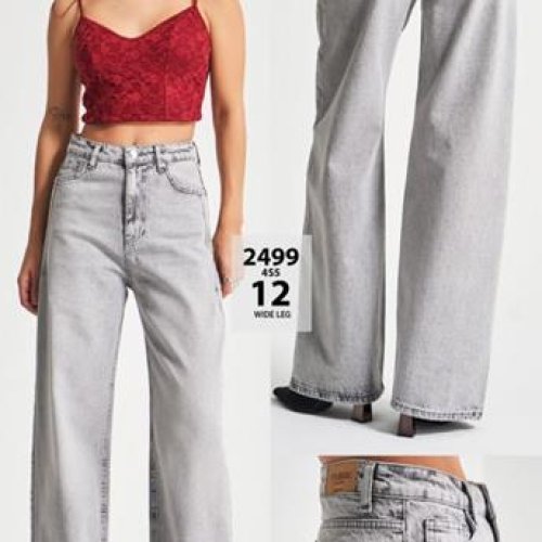 Джинсы Jeans Style (34-42) 2499-12 l.grey (деми) Jeans Style 2499-12 l.grey