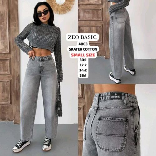 Джинсы Jeans Style (30-36) 4803 grey (деми) Jeans Style 4803 grey