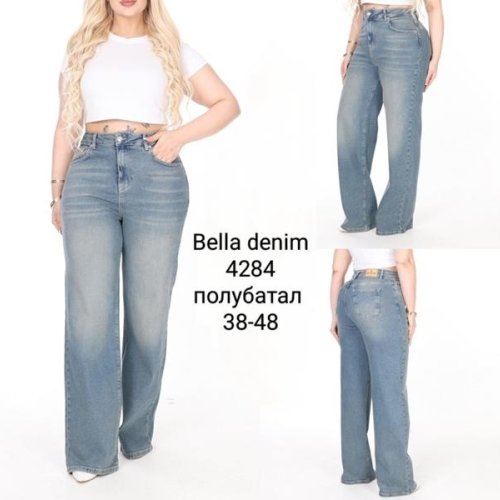 Джинсы Jeans Style (38-48) 4284 blue (деми) Jeans Style 4284 blue