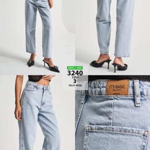 Джинсы Jeans Style (32-36) 3240-12 l.blue (лето) Jeans Style 3240-12 l.blue