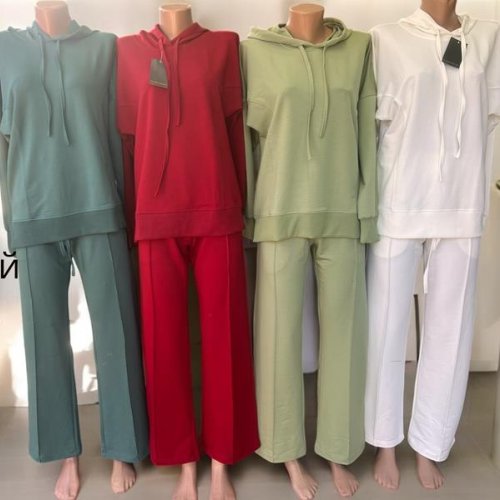 Костюм спорт Phi Hung (42-50) P104 white (деми) Phi Hung P104 white