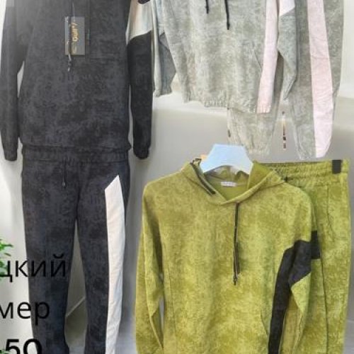 Костюм спорт Phi Hung (42-50) P107 green (деми) Phi Hung P107 green