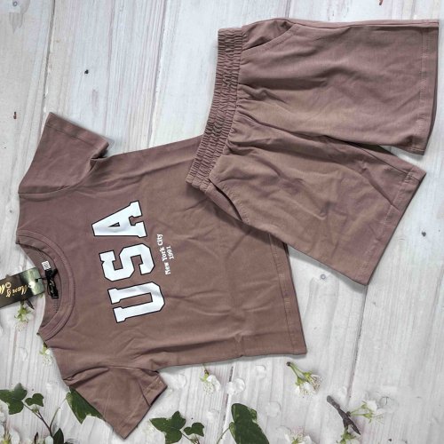Костюм Marimaks (122-140) 1068 brown (лето) Marimaks 1068 brown