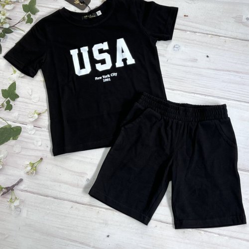 Костюм Marimaks (122-140) 1068 black (лето) Marimaks 1068 black