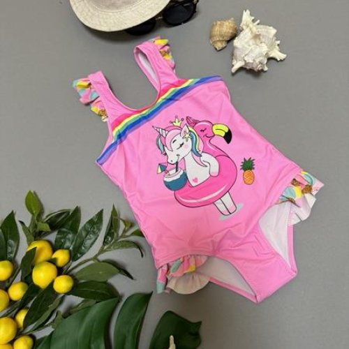 Купальник DFK (28-36) 7809 pink (лето) DFK 7809 pink