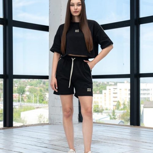 Костюм AZNA (S-XL) ЛД12 black (лето) AZNA ЛД12 black