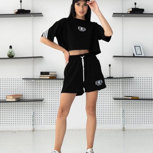 Костюм AZNA (XS-L) ЛД07 black (лето) AZNA ЛД07 black