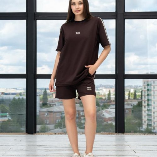 Костюм AZNA (S-XL) ЛД16 brown (лето) AZNA ЛД16 brown