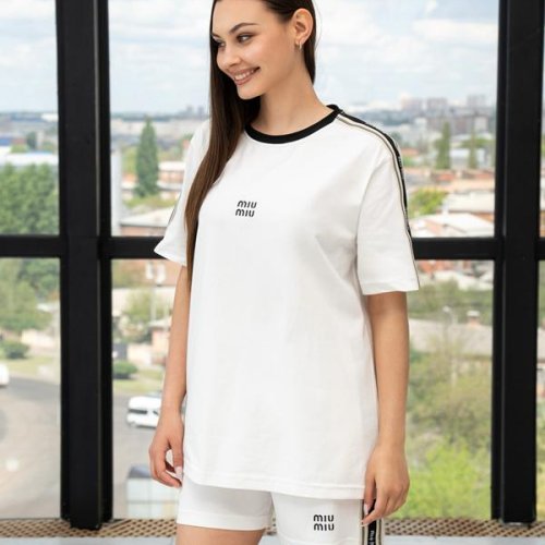 Костюм AZNA (S-XL) ЛД16 white (лето) AZNA ЛД16 white