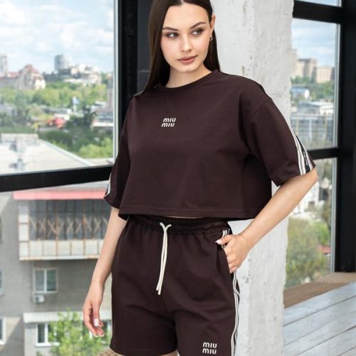 Костюм AZNA (XS-L) ЛД17 brown (лето) AZNA ЛД17 brown