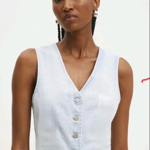 Жилетка Jeans Style (S-L) 2027-905 l.blue (лето) Jeans Style 2027-905 l.blue