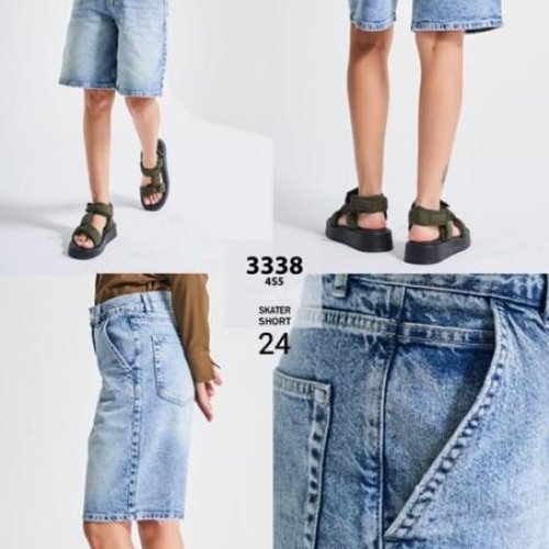 Шорты Jeans Style (34-40) 3338-24 blue (лето) Jeans Style 3338-24 blue