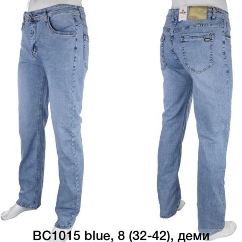 Джинсы God Baron (32-42) BC1015 blue (деми) God Baron BC1015 blue