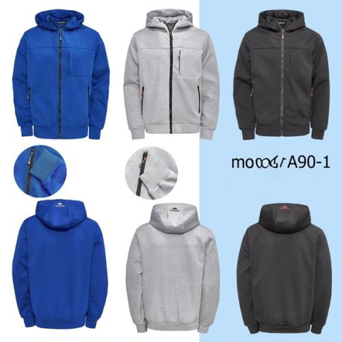 Кофта спорт Ale-Ate (2XL-6XL) A90-1 grey (деми) Ale-Ate A90-1 grey