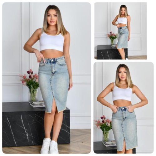 Юбка Lady N (25-30) 114 l.blue (лето) Lady N 114 l.blue