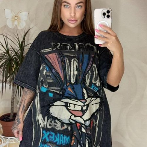 Футболка Trend (one size) 20502 black (лето) Trend 20502 black