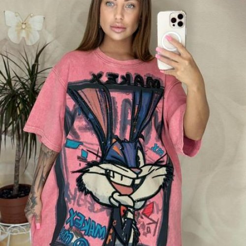Футболка Trend (one size) 20502 pink (лето) Trend 20502 pink