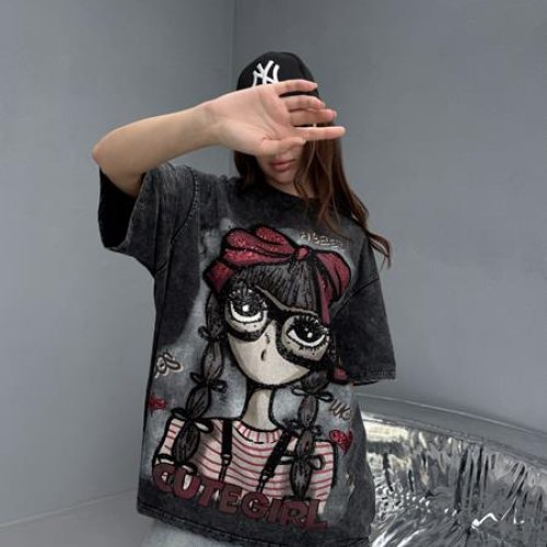 Футболка Trend (one size) 69067 d.grey (лето) Trend 69067 d.grey