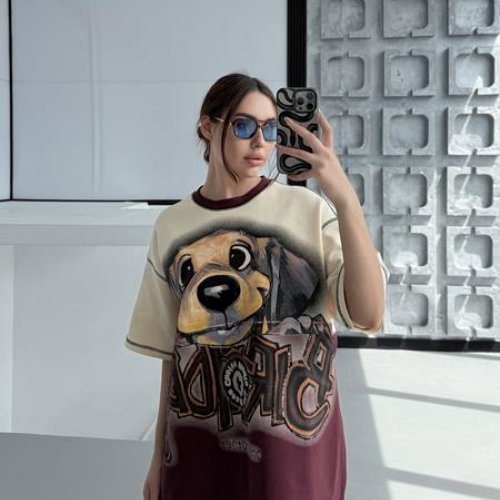 Футболка Trend (one size) 7295 brown (лето) Trend 7295 brown