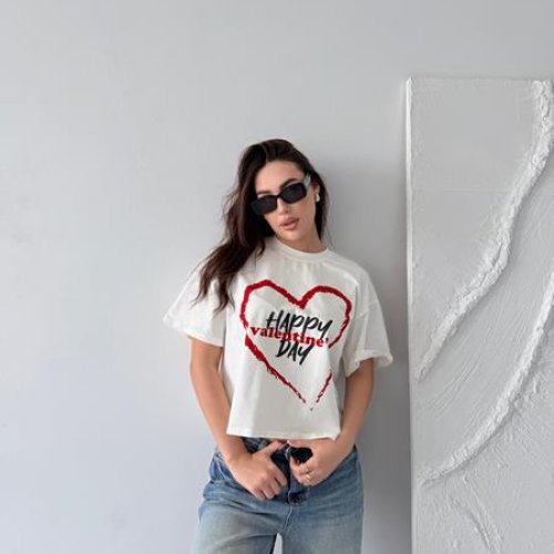 Футболка Trend (one size) TR137 white (лето) Trend TR137 white
