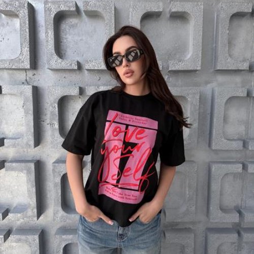 Футболка Trend (one size) TR142 black (лето) Trend TR142 black