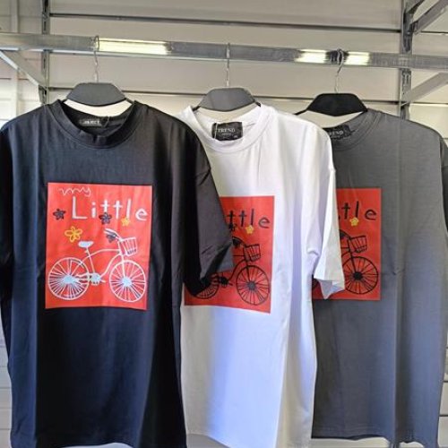 Футболка Trend (M-L) TR179 grey (лето) Trend TR179 grey