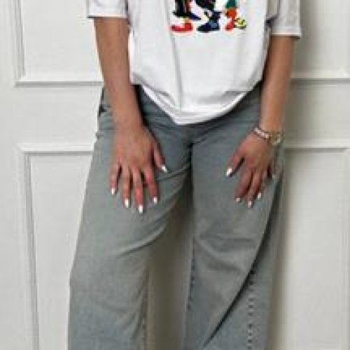 Футболка Trend (M-L) TR188 white (лето) Trend TR188 white