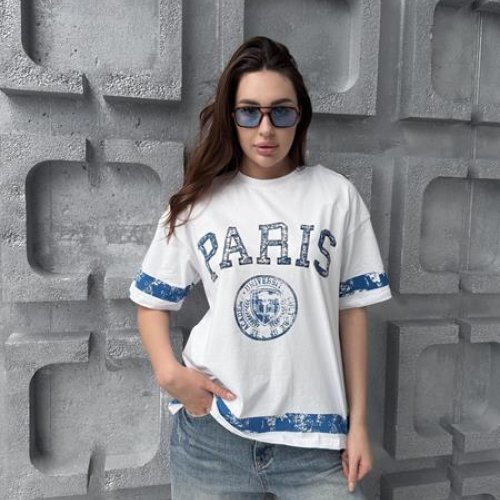 Футболка Trend (one size) TR199 white (лето) Trend TR199 white