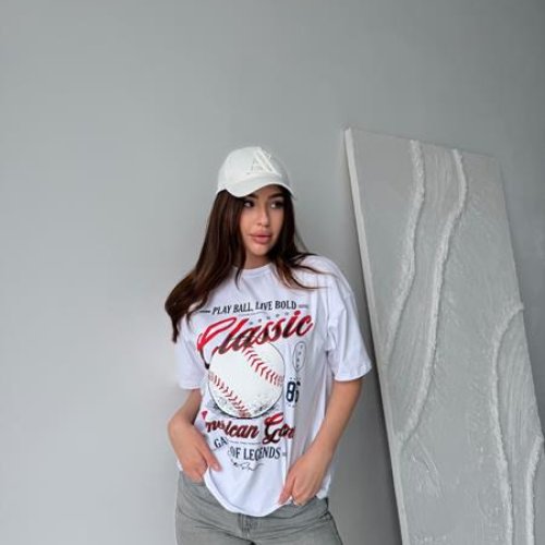 Футболка Trend (one size) TR205 white (лето) Trend TR205 white