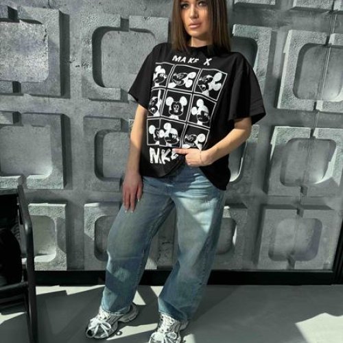 Футболка Trend (one size) TR237 black (лето) Trend TR237 black