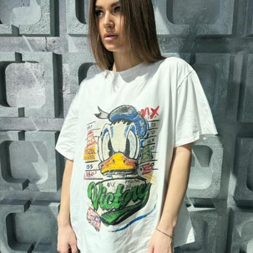 Футболка Trend (one size) TR251 white (лето) Trend TR251 white