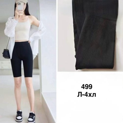 Велосипедки Minh (L-4XL) 499 black (лето) Minh 499 black