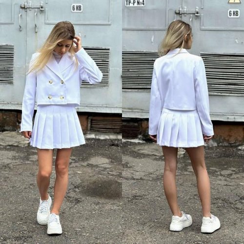 Костюм Karolina (32-42) KR200 white (лето) Karolina KR200 white