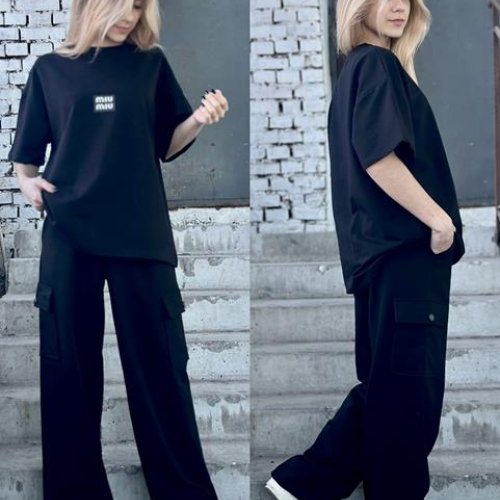 Костюм Karolina (34-42) KR230 black (лето) Karolina KR230 black