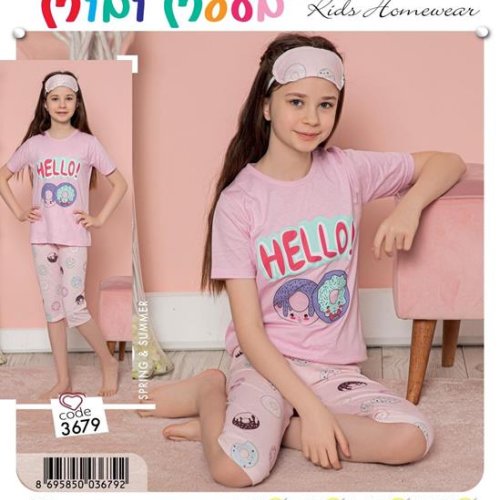 Костюм Meloria (5-12) 3679 pink (лето) Meloria 3679 pink