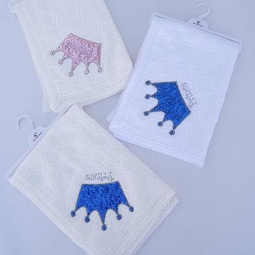 Плед Meloria (70*70) 369 beige-blue (деми) Meloria 369 beige-blue